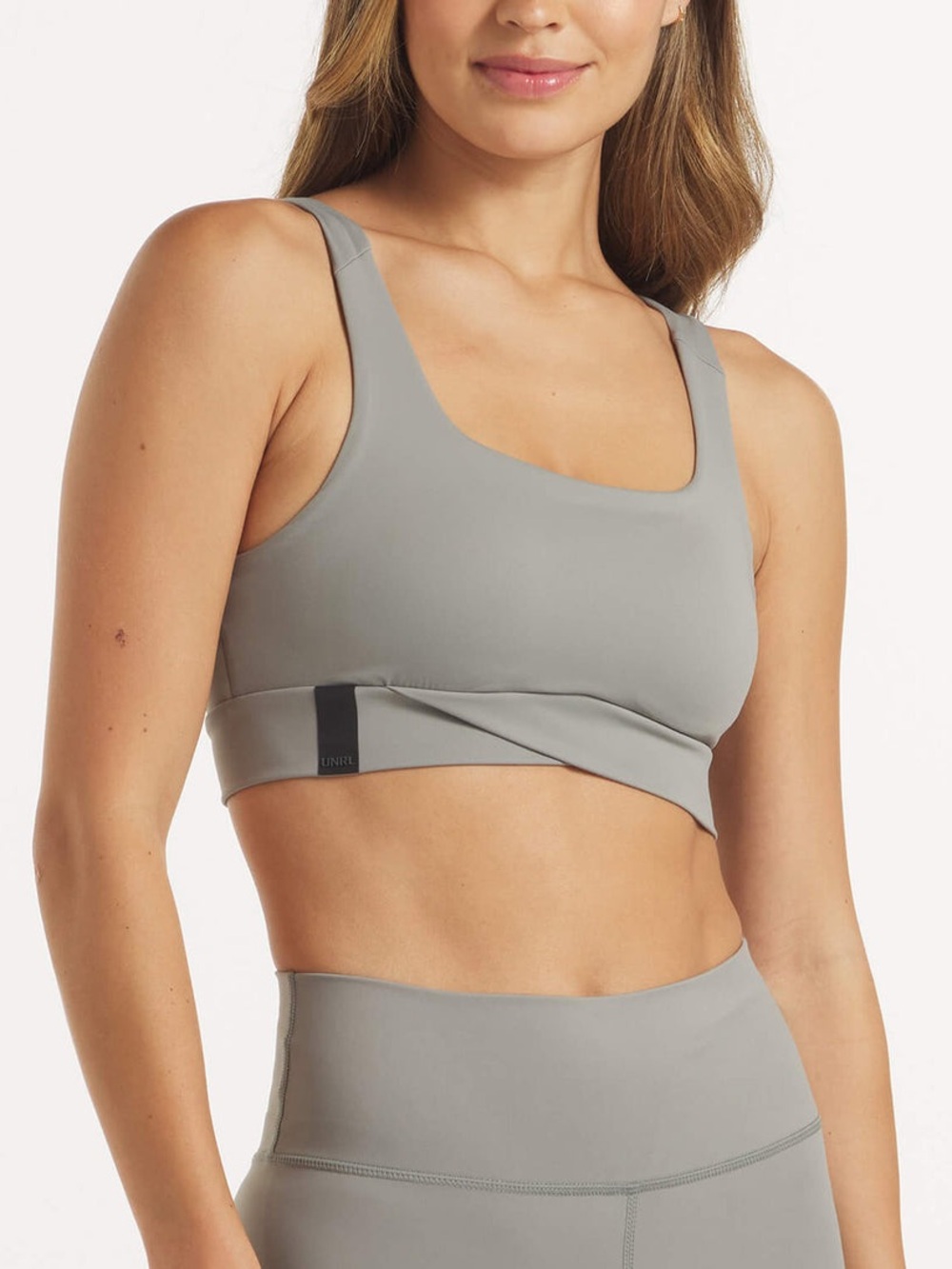 UNRL Performa Longline Bra - Eucalyptus